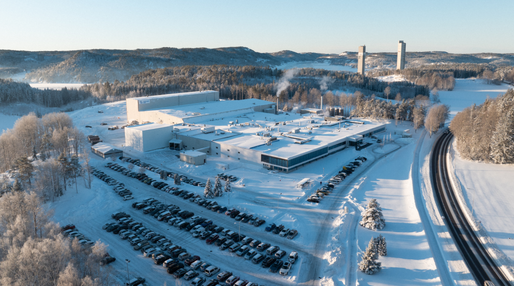 image of our facility in Halden, Norway