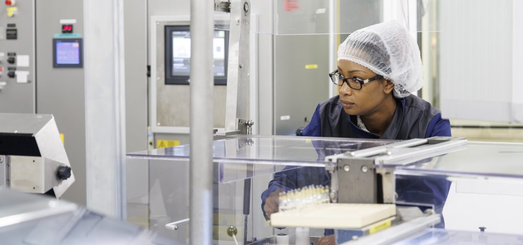 Scaling sterile injectables to commercial supply at a CDMO facility