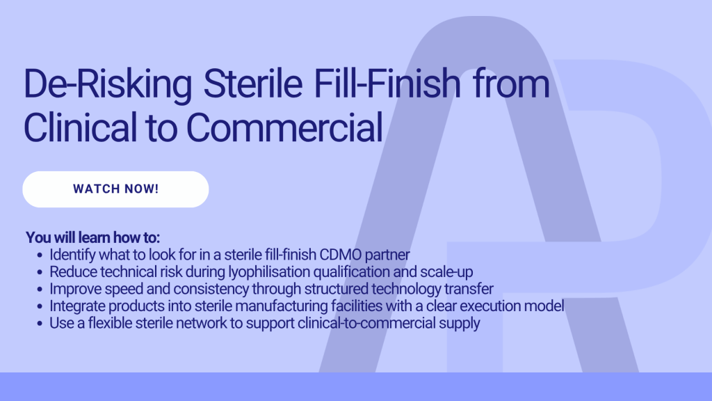 Sterile Fill-Finish CDMO